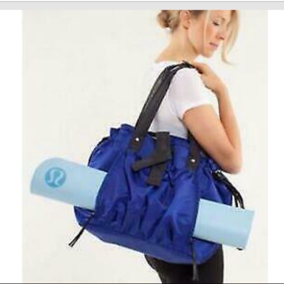 Lululemon Effortless Tote Bag Sprinkler Blue
